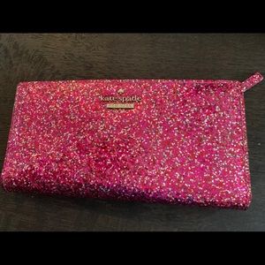 Kate Spade Hot Pink Sparkle Wallet